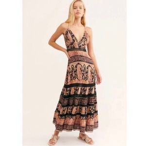 Free People | NEW! Electra Maxi Dress Boho Sahara, New With Tags!